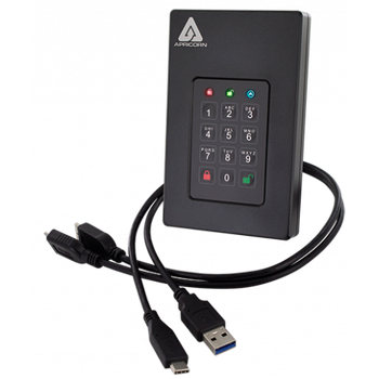 Apricorn Secure Storage Aegis Fortress L3 HDD 4TB