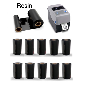 Thermal Transfer Ribbon Resin 57mm X 70m SATO CG2 TLP2824 (Box of 10)