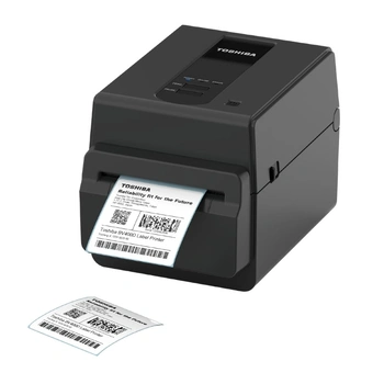 Toshiba BV420D Linerless Direct Thermal Label Printer with Cutter 203dpi USB LAN BV420D-GL02-QM-S