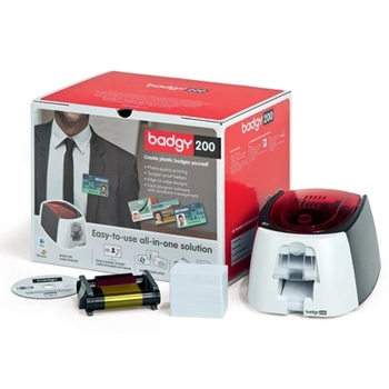 Evolis Badgy100 or Badgy200 Plastic Card Printer