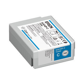 EPSON InkJet Cartridge CW-C4000 / CW-C4010A CYAN C13T52M240 SJIC42P-C