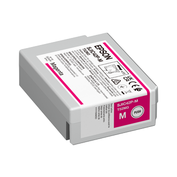 EPSON InkJet Cartridge CW-C4000 / CW-C4010A Magenta C13T52M340 SJIC42P-M