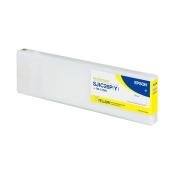 YELLOW MATTE Epson TMC7500 Ink Cartridge C33S020617 SJIC26P(Y) 