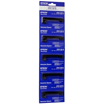 Genuine Epson Ribbon Cassette ERC-09B (Pack of 12) (Black C43S015354)