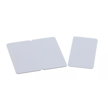 Food Label PVC White 200  3 X Key Tags (No Hole) Per Cards