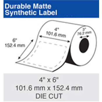  Epson Inkjet Label Roll 101.6mm x 152.4mm x 76mm TM-C7500/C6010/C6510 CW-C8010 (1 Roll of 700) Synthetic C60CD003