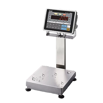 CAS CK200 Waterproof Check-Weigh Platform Scale With Indicator (Trade Approved)