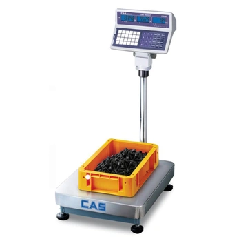 CAS ECB Platform Counting Scale (30kg, 75kg, 150kg or 250kg Capacity)