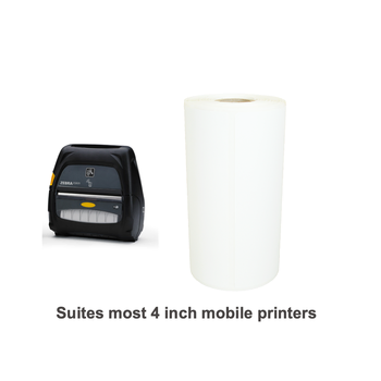 Mobile Printer Shipping Labels 102mm x 150mm (Permanent Adhesive)