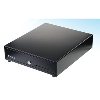 Nexa CB-710 Small Cash Drawer, Black, 24V