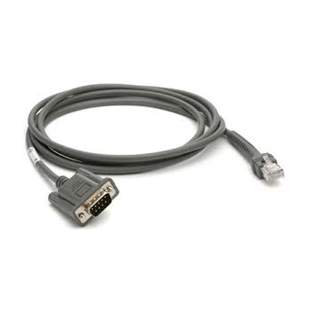 Zebra RS232 CABLE: STD-DB9 FEMALE, TXD ON 2, 7FT. STRAIGHT