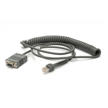 Zebra Data Cable Scanner RS232 2.8M Coiled