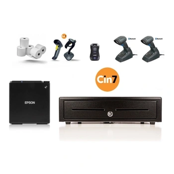 CIN7 Compatible Bundle no.6 (USB Network Thermal Receipt Printer, Cash Drawer)