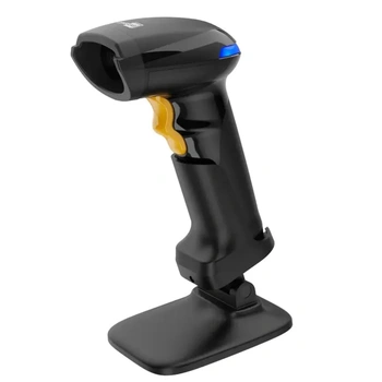 CipherLab 1204 2D Corded USB Barcode Scanner + Stand