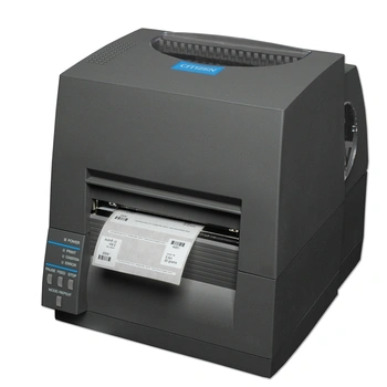 Citizen CLS631II Thermal Transfer Label Printer, Dark Grey 300dpi