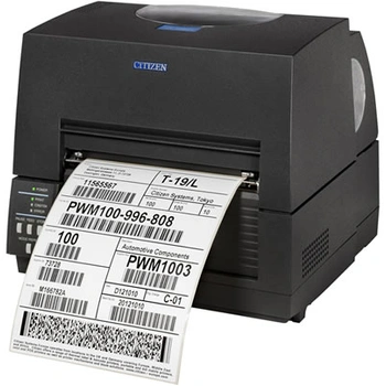 Citizen CL-S6621 Thermal Transfer Label Printer (6 inch, USB, Serial)