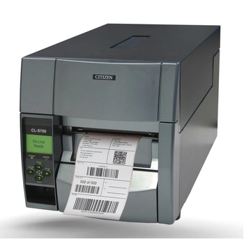 CITIZEN CL-S700II Industrial Thermal Transfer & Direct Thermal Label Printer 203dpi or 300dpi