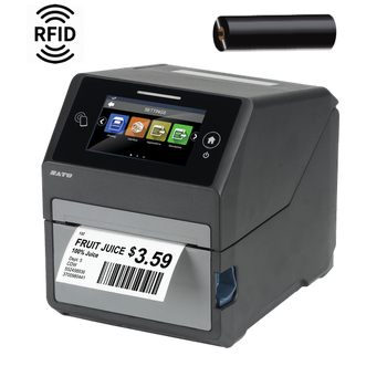 SATO CT4-LX 4 inch RFID Thermal Transfer Label Printer WWCT03244