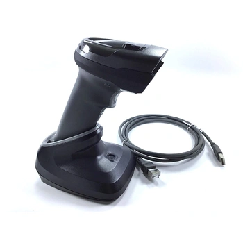Zebra DS2278 1D & 2D Cordless Barcode Scanner (USB Cable, Cradle, Black)