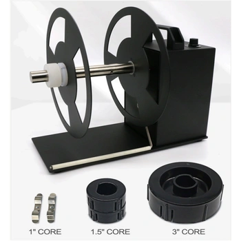 Label Rewinder A9 with Label feeding function - 230mm Wide 360mm OD