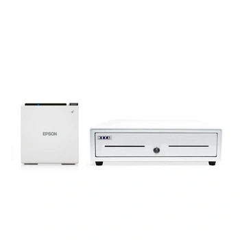 Epson M30III White Bundle Receipt Printer & Cash Drawer