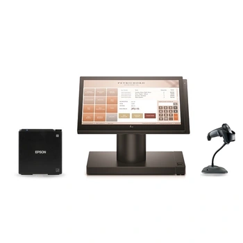 HP Engage One PRO 15.6" i3 Touch POS Terminal with Stand + Epson Printer + Zebra Scanner