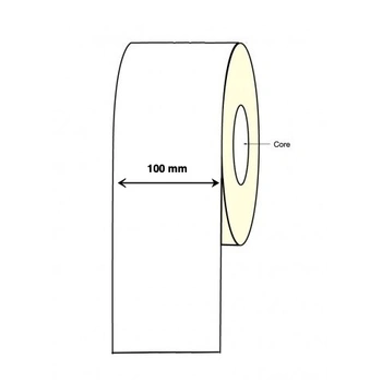 Inkjet Continuous Label Roll - 100mm X 60 Meter Long Permanent (2 Rolls) Epson CW-C6000