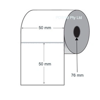 Inkjet Labels 50mm x 50mm x 76mm Core (Epson CW-C6010A, Epson TMC7500, C8010 Primera)