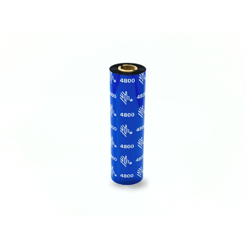 Thermal Transfer Ribbon Resin 110mm x 74m  0.5" Core - Zebra (10 Ribbons) J4800BK11007