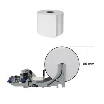 Thermal Paper Rolls 80mm x 80mm x 25mm Core (Box of 24) for Kiosk Printers