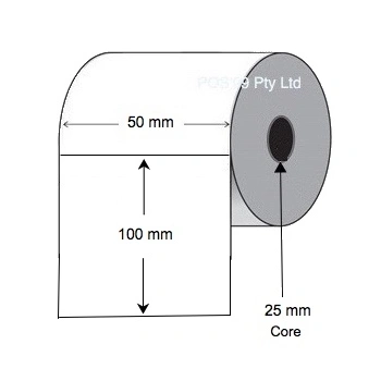 Thermal Transfer Labels 50mm x 75mm x 76mm (2 Rolls Of 1,000) Silver Mylar Asset Labels