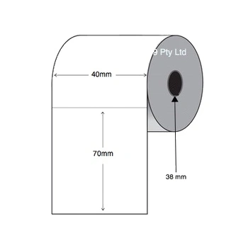 Direct Thermal Labels 40mm x 70mm (12 Rolls of 750)