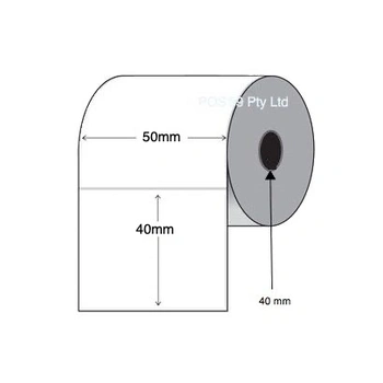 Thermal Transfer Labels 50mm x 40mm (10 rolls of 1,000) Synthetic