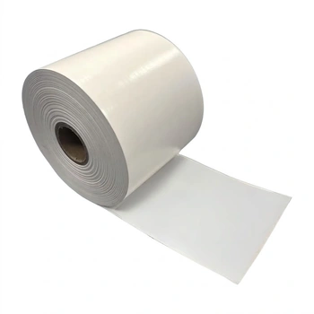 80mm Wide LARGE Linerless Direct Thermal Rolls 102mm diameter Removable  LBL808225DTREMLLESS