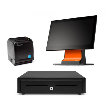 Loyverse D2S Bundle - SUNMI D2S POS Touch Terminal 15.6" Thermal USB Printer Cash Drawer