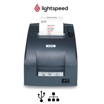 LightSpeed Epson Kitchen Docket Printer with Auto Cutter (Ethernet) 
