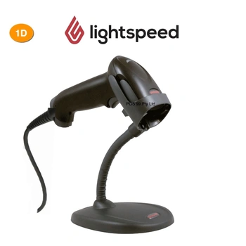 LightSpeed PC / Mac Barcode Scanner 1D USB Stand Black