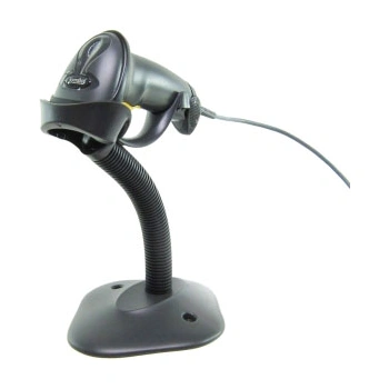 Zebra LS2208 Handheld Barcode Scanner USB Kit, Black