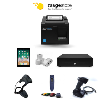 Magestore POS Compatible Receipt Printer (Optional Cash drawer, Paper, Scanner, iPad)