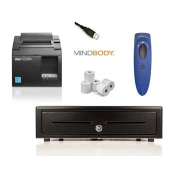 MindBody Apple Mac / Windows PC Bundle no.1 Receipt Printer, Socket Cordless Scanner