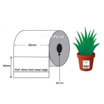 Nursery Weather and Water Resistant Synthetic Labels 50mm W x 40mm H - Tamper Proof