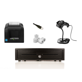 NETO MaroPost Mac / Windows PC Bundle No.8 Receipt Printer, Zebra Corded Scanner, Cash Drawer, Optional Paper