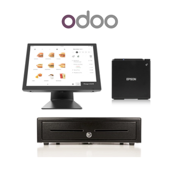 Odoo Mac / Windows POS Bundle 3 - Touch POS Terminal Receipt Printer Cash Drawer