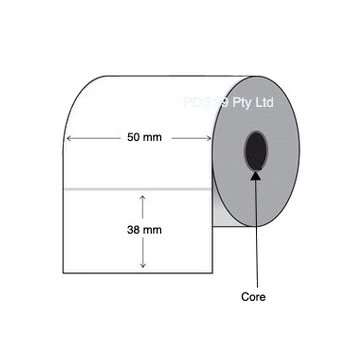Thermal Transfer Labels 50mm x 38mm (10 rolls of 1,000) 