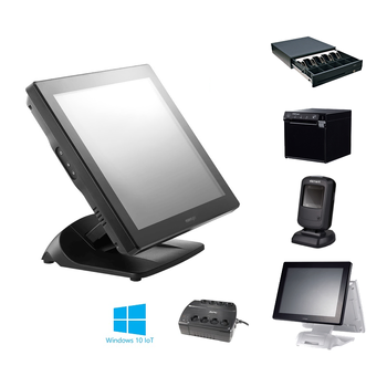 POSIFLEX XT3817 17" Touch POS Terminal Complete Bundle