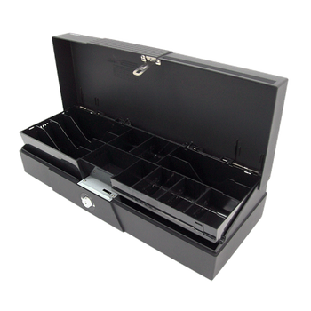 Posiflex CR-2210 Black Fliptop Cash Drawer