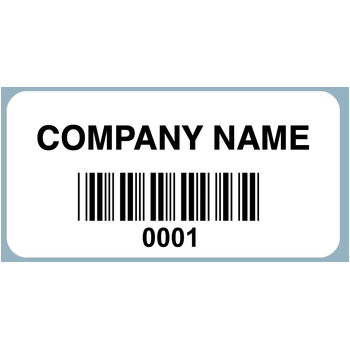 Pre-Printed Thermal Transfer Labels 40mm X 15mm White Synthetic BOPP Matte Permanent