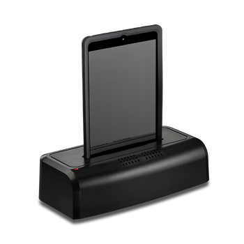 Single bay Drop-in Charger for iPad with Infinea Tab M and CS-TM10.2 Flex Case