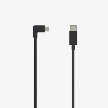 Right Angled Charging Cable | USB C or USB A | Black or White |2m or 3m