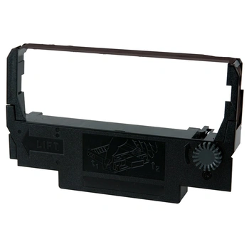 Black Ribbon Cartridge for Epson TM-U210 TM-U220 TM-U230 + SRP270 SRP275 (5 Units)